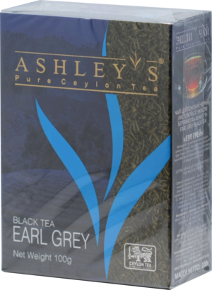 ASHLEY'S. Earl Grey черный 100 гр. карт.пачка