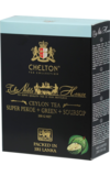 CHELTON. Благородный дом черный + зеленый с саусепом 200 гр. карт.пачка