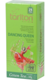 TARLTON. В пакетиках. Зеленый чай «Танец Королевы» 50 гр. карт.пачка, 25 пак.