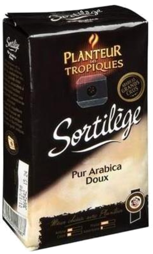 Planteur des Tropiques. Arabica Noir Subtil Sortilege 250 гр. мягкая упаковка