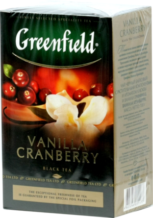 Greenfield. Vanilla Cranberry 100 гр. карт.пачка
