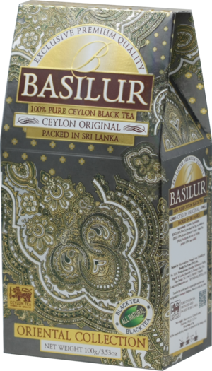 BASILUR. Ceylon Original/Цейлон Ориджинал черный 100 гр. карт.пачка