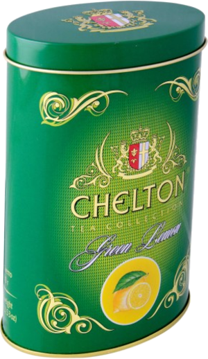 CHELTON. Зеленый с лимоном 100 гр. жест.банка