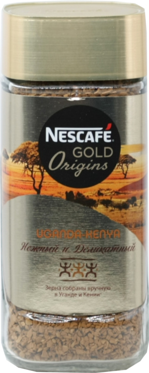 Nescafe. Gold Origins Uganda-Kenya 85 гр. стекл.банка