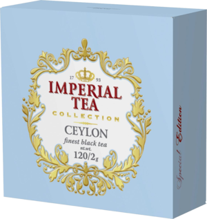 Императорский чай. Imperial Tea Ceylon Collection 240 гр. карт.пачка, 120 пак.