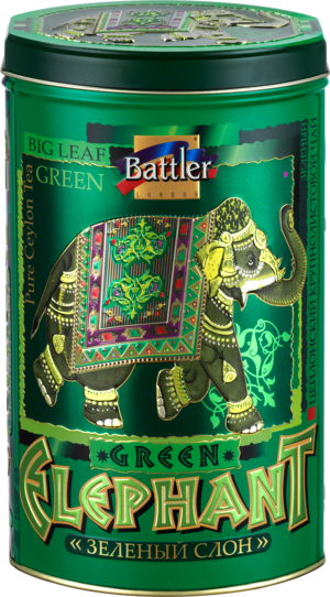 Battler. Зеленый слон 100 гр. жест.банка