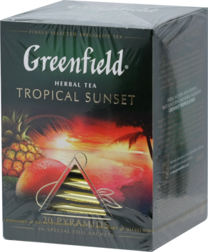 Greenfield. Tropical Sunset 36 гр. карт.пачка, 20 пирамидки