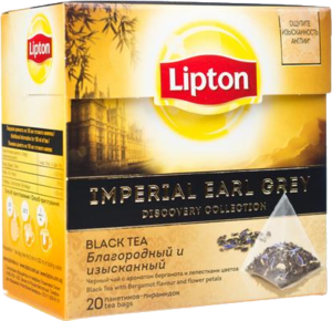 Lipton. Imperial Earl Grey 40 гр. карт.пачка, 20 пирамидки