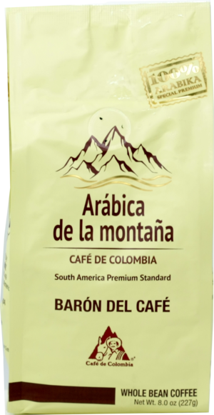 Arabica de la Montana. Baron del Cafe 227 гр. мягкая упаковка