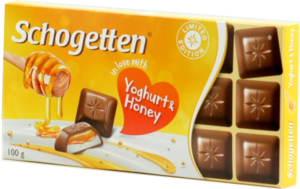 Schogеtten. In love with Yoghurt&Honey 100 гр. карт.упаковка
