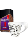 EGOISTE. Подарочный набор Velvet + чашка черная 95 гр. карт.упаковка