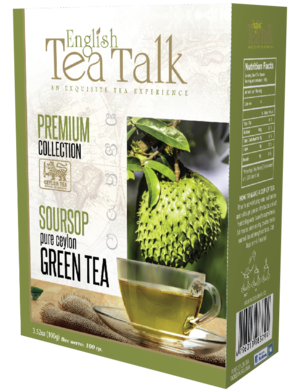 English Tea Talk. Green tea Soursop 100 гр. карт.пачка