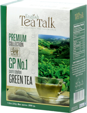 English Tea Talk. Green tea GР1 200 гр. карт.пачка