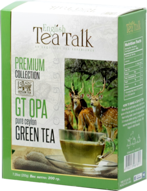 English Tea Talk. Green tea OPA 200 гр. карт.пачка