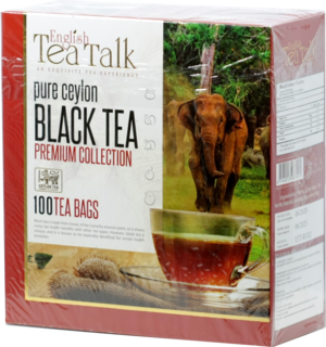 English Tea Talk. Black tea карт.пачка, 100 пак.