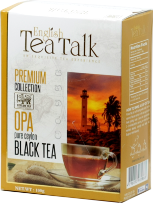 English Tea Talk. Black tea OPA 100 гр. карт.пачка
