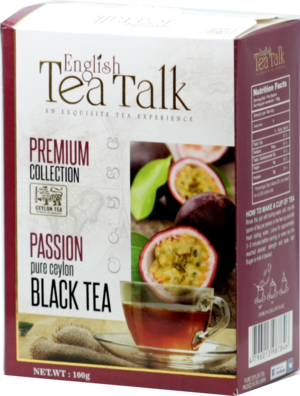English Tea Talk. Black tea Passion 100 гр. карт.пачка