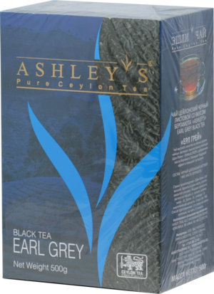 ASHLEY'S. Earl Grey черный 500 гр. карт.пачка