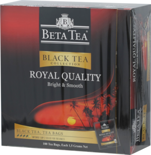 BETA TEA. Royal Quality 200 гр. карт.пачка, 100 пак.