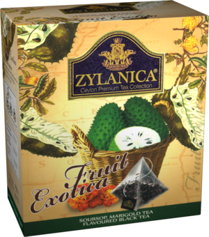 ZYLANICA. Fruit Exotica (саусеп и календула) 40 гр. карт.пачка, 20 пак. (Уцененная)