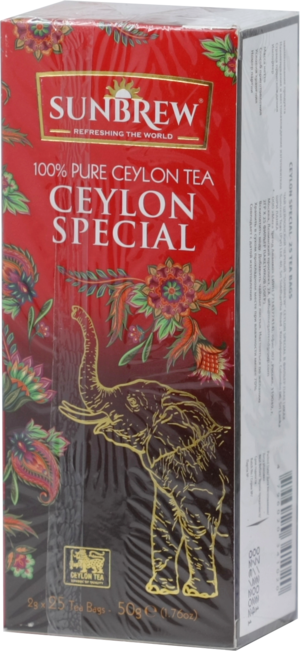 Sunbrew. Ceylon Special 50 гр. карт.пачка, 25 пак.
