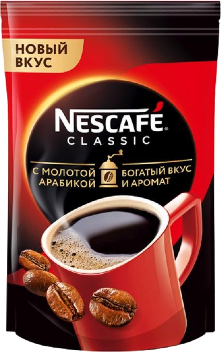 Nescafe. Classic с молотым 150 гр. мягкая упаковка