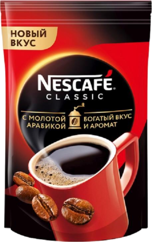 Nescafe. Classic с молотым 150 гр. мягкая упаковка