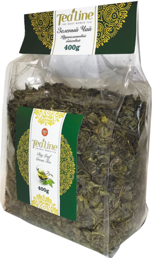 Tea Line. Big Leaf Green Tea 400 гр. мягкая упаковка