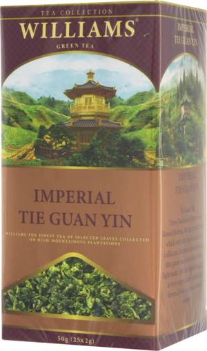 WILLIAMS. Imperial Tie Guan Yin карт.пачка, 25 пак. (Уцененная)