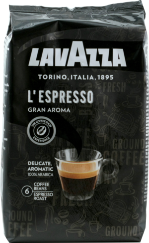 LAVAZZA. Gran Aroma Espresso 1 кг. мягкая упаковка