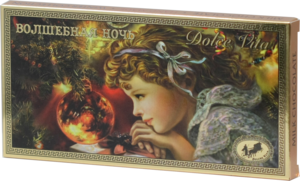 Dolche Vita. Новый год. Шоколад Волшебная ночь 100 гр. карт.упаковка