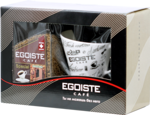 EGOISTE. Подарочный набор EGOISTE Special + чашка 100 гр. карт.упаковка