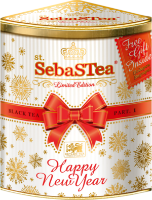 SebaSTea. Новый год. Happy New Year White Black Tea Part 1 125 гр. жест.банка (Уцененная)
