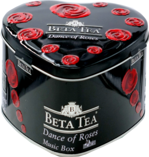 BETA TEA. Dance of Roses/Танец Роз 50 гр. муз.шкатулка