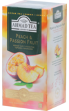 AHMAD TEA. Flavoured Collection. Peach & Passion Fruit карт.пачка, 25 пак.
