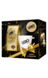 LEBO. Подарочный набор Gold зерно 2 пачки по 250г + чашка 500 гр. карт.упаковка