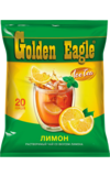 Golden Eagle. Растворимый чай со вкусом лимона мягкая упаковка, 20 пак.