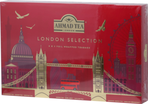 AHMAD. Ассорти London Selection карт.пачка, 40 пирамидки