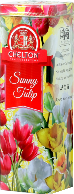 CHELTON. 8 марта. Нежный тюльпан/Sunny Tulip 80 гр. жест.банка