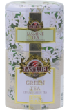 BASILUR. Жасминовый чай 2 в 1 зеленый 100 гр. жест.банка
