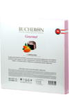 BUCHERON. Gourmet с миндалем (роза) 180 гр. карт.упаковка
