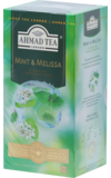 AHMAD TEA. Flavoured Collection. Mint & Melissa карт.пачка, 25 пак.