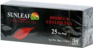SUNLEAF. Dimbula Ceylon tea карт.пачка, 25 пак.
