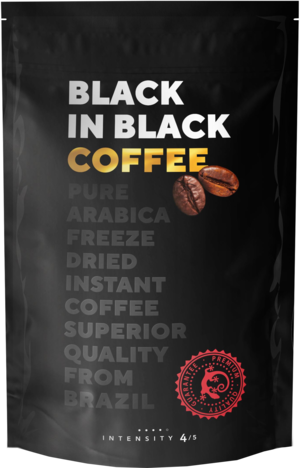 BLACK IN BLACK COFFEE. Arabica Caturra 75 гр. мягкая упаковка
