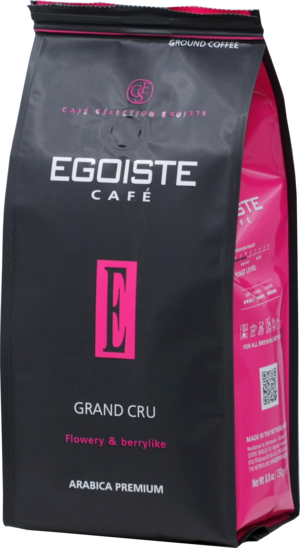 EGOISTE. Grand Cru (молотый) 250 гр. мягкая упаковка