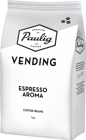 PAULIG. Vending Espresso Aroma (зерновой) 1 кг. мягкая упаковка
