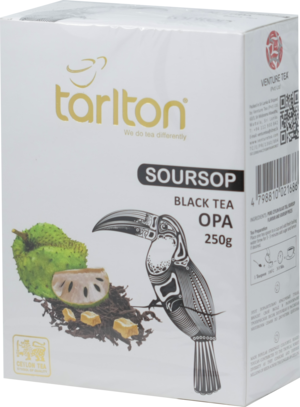 TARLTON. Soursop Black tea 250 гр. карт.пачка