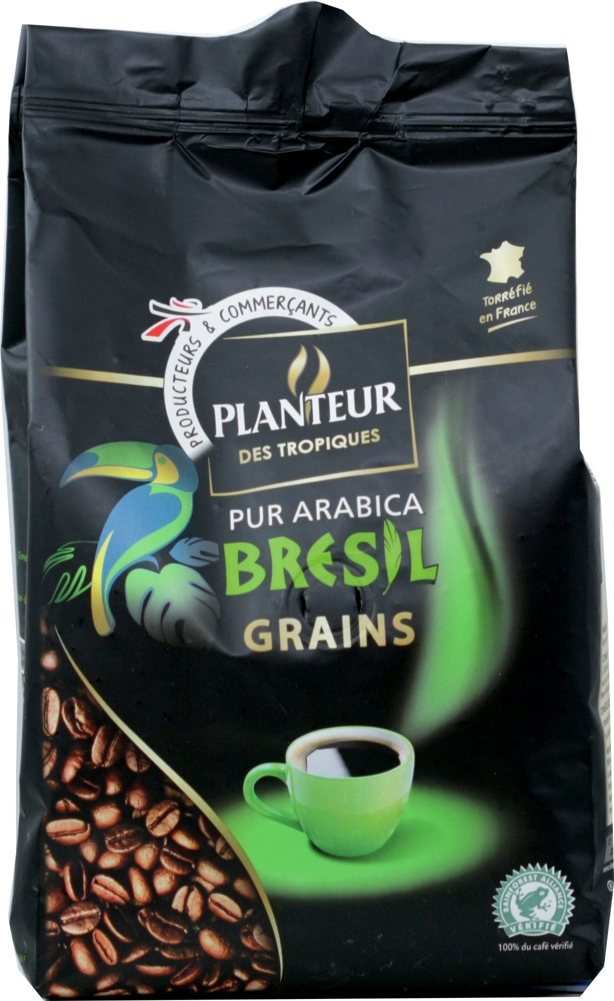 Planteur des Tropiques. Bresil зерно 500 гр. мягкая упаковка