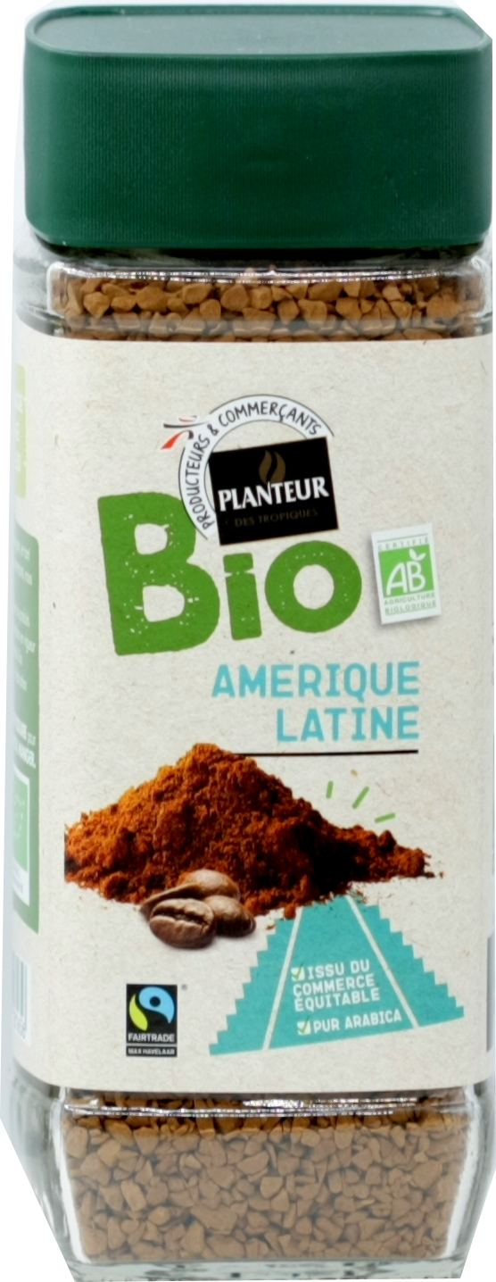 Planteur des Tropiques. Bio Amerique Latine 100 гр. стекл.банка