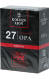 GOLDEN LION. 27 OPA black tea 100 гр. карт.пачка